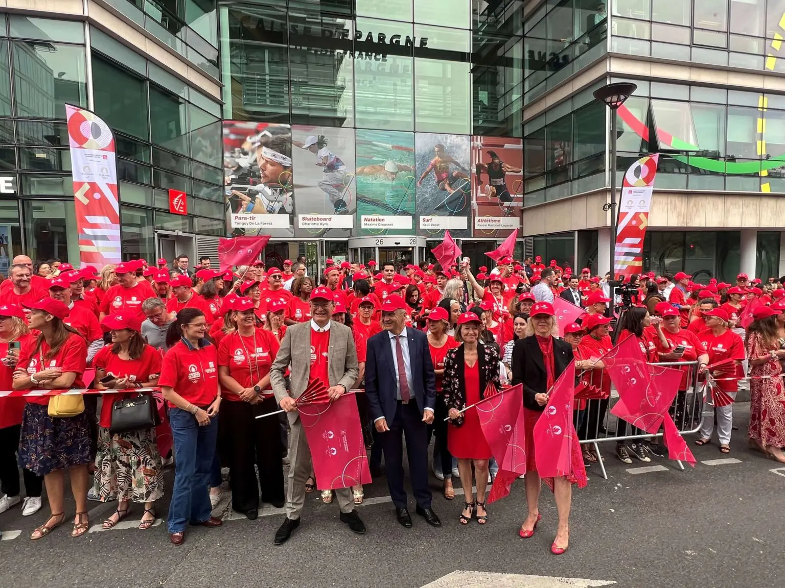 relais de la flamme caisse d epargne ile de france