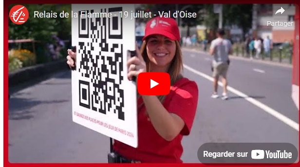 video relais de la flamme caisse d epargne ile de france