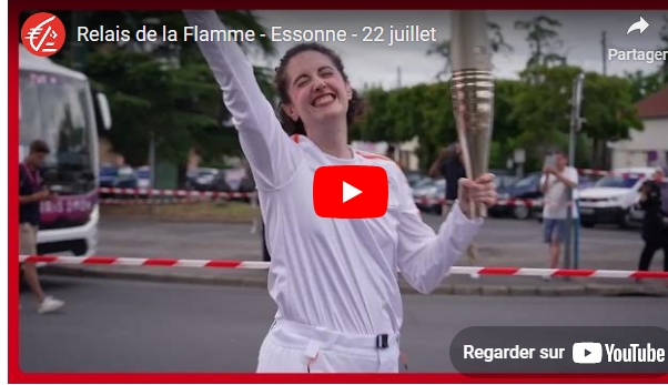Relais de la Flamme - Essonne - 22 juillet
