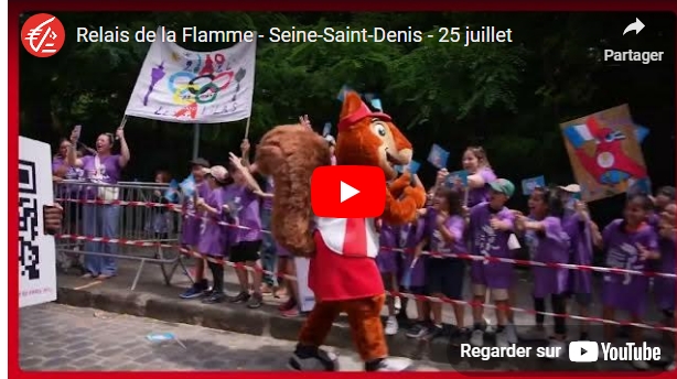 vidéo Relais de la Flamme à Seine-Saint-Denis