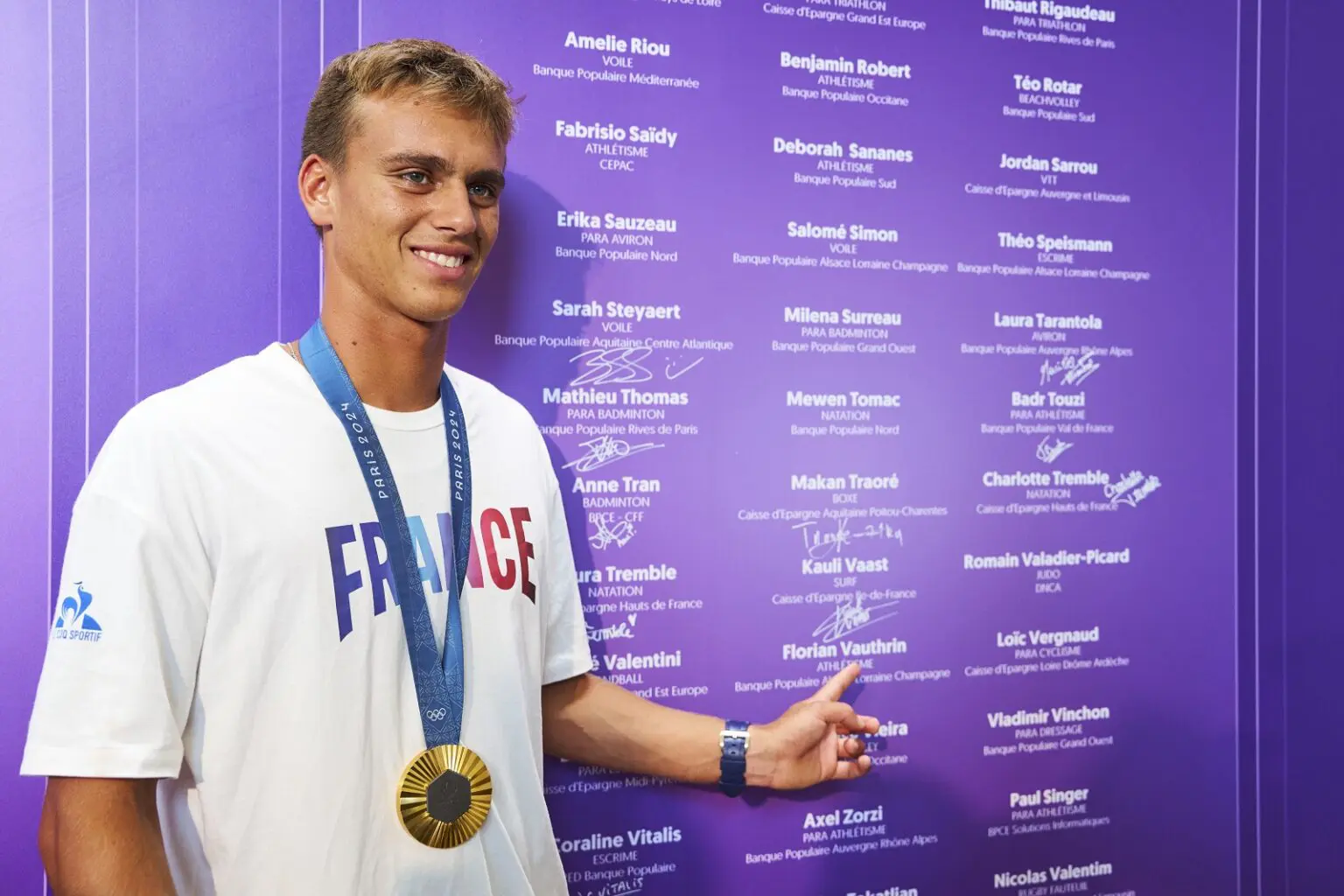 Félicitations à Kauli Vaast BPCE Caisse d'Epargne ile de france