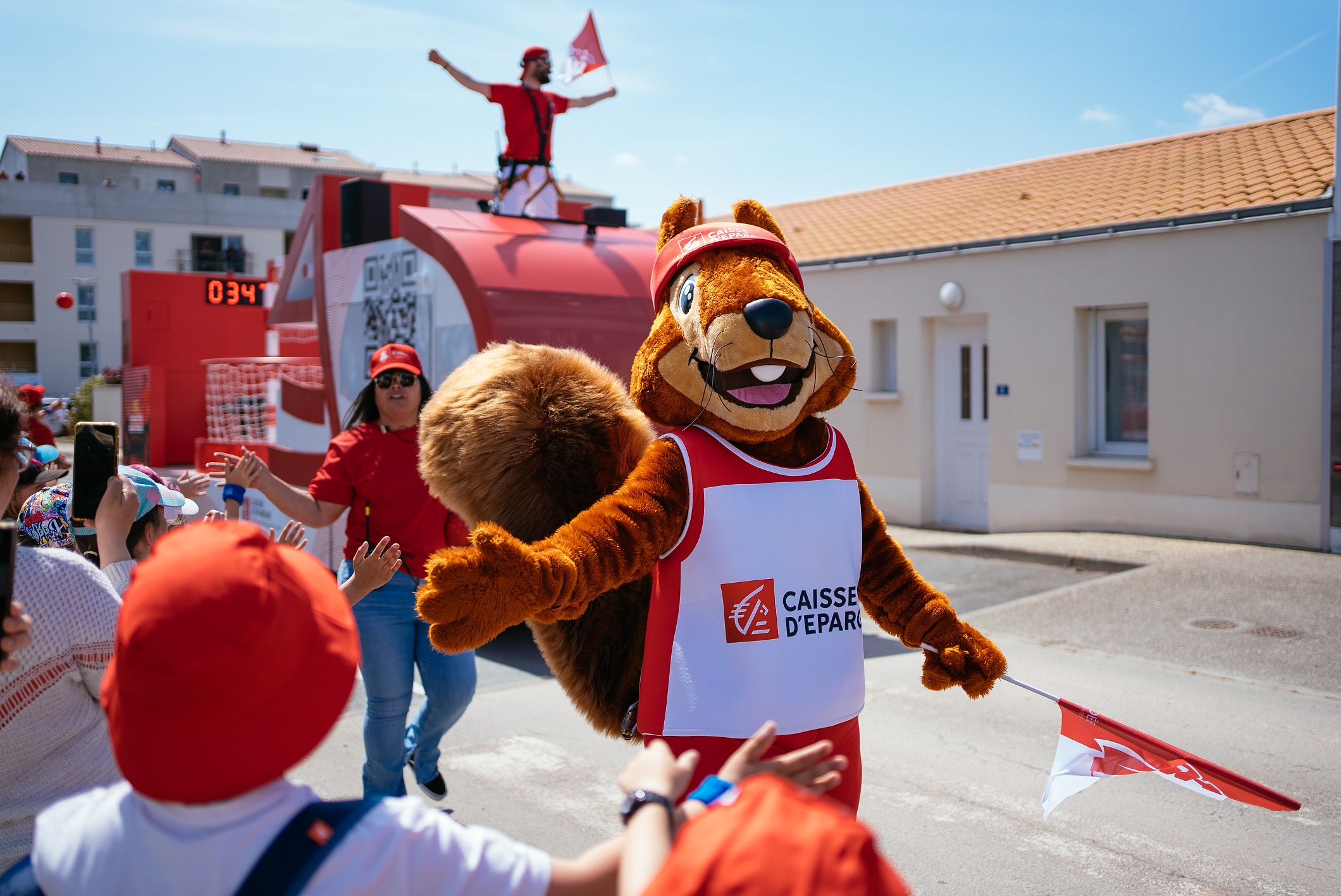 Charre relais de la Flamme à Seine-Saint-Denis CEIDF
