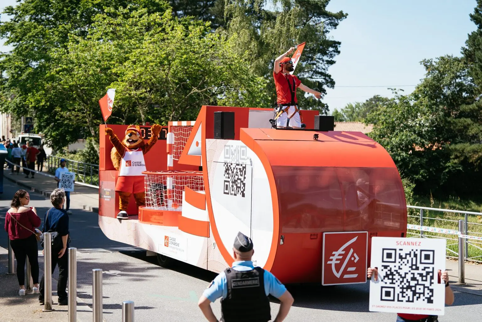 Le parcours de la Flamme dans le Val d’Oise