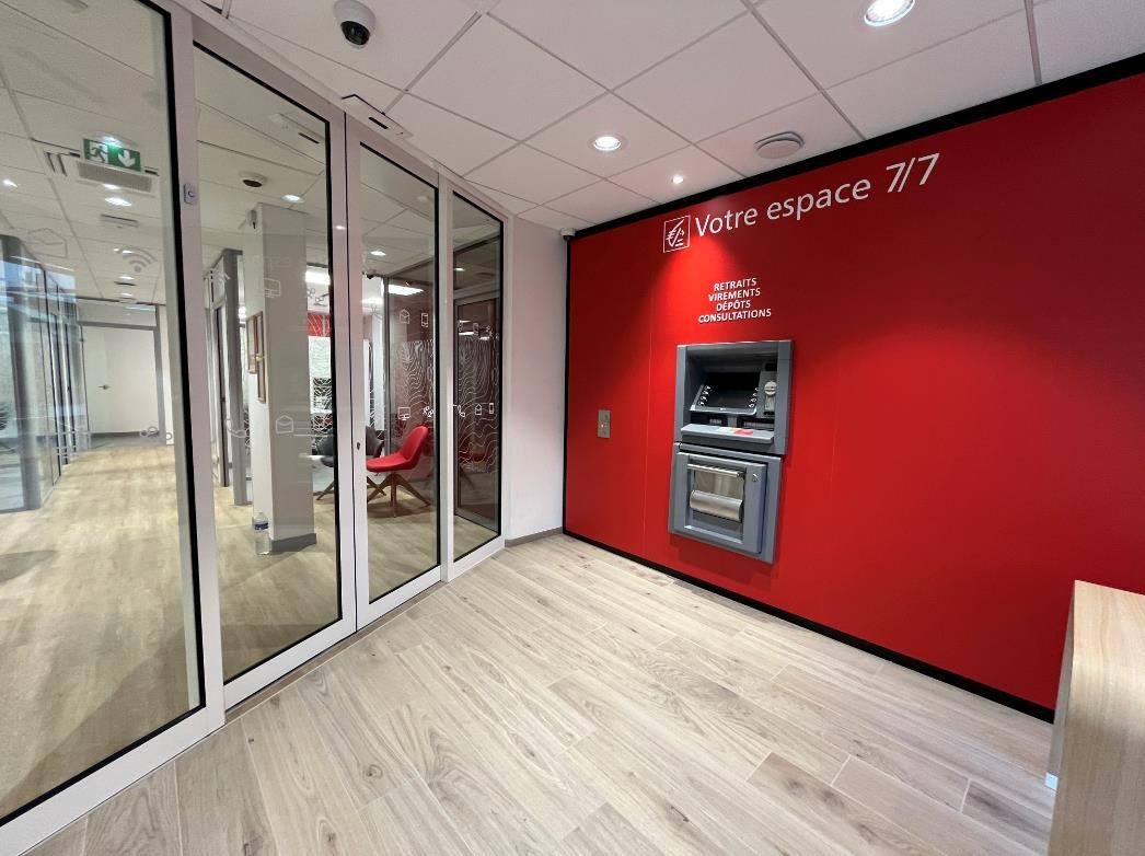 hall retrait espèces caisse d'épargne